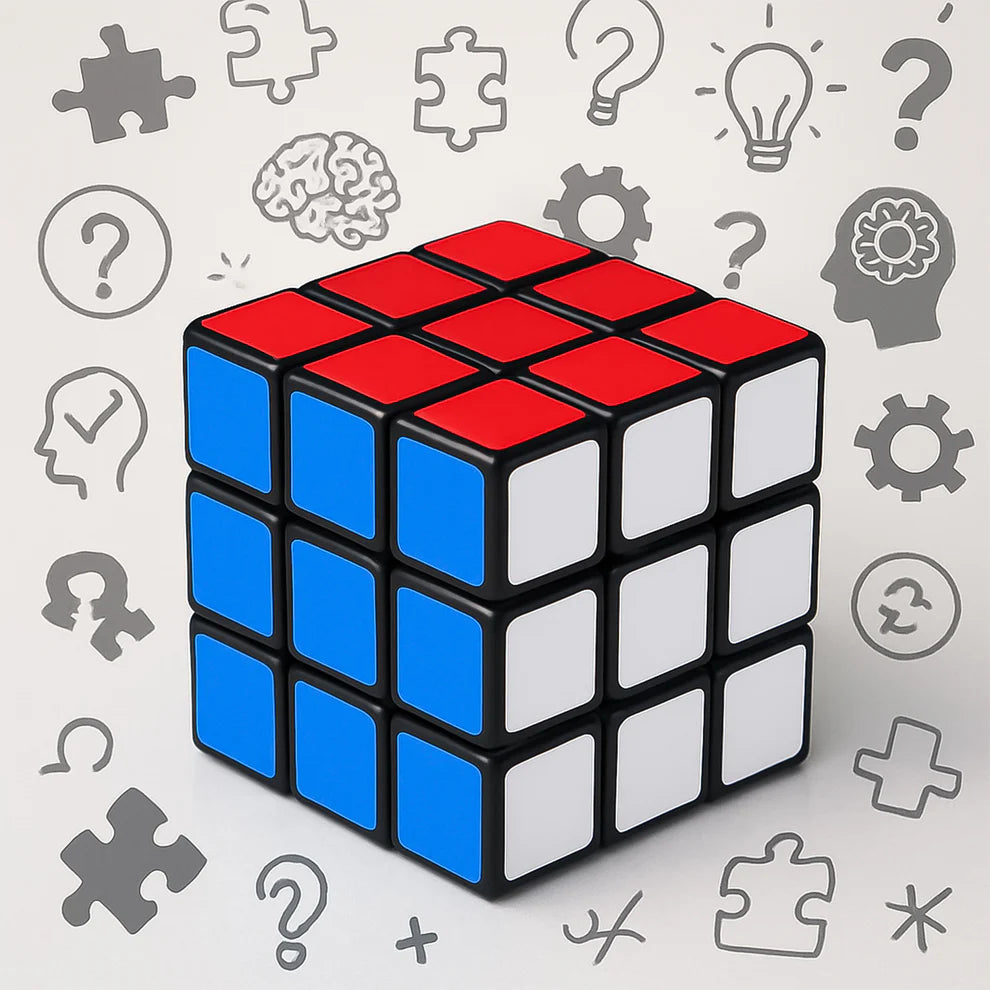 Puzzle Cube 3x3x3 Multicolor  3d Puzzles Game  Puzzle Cubes