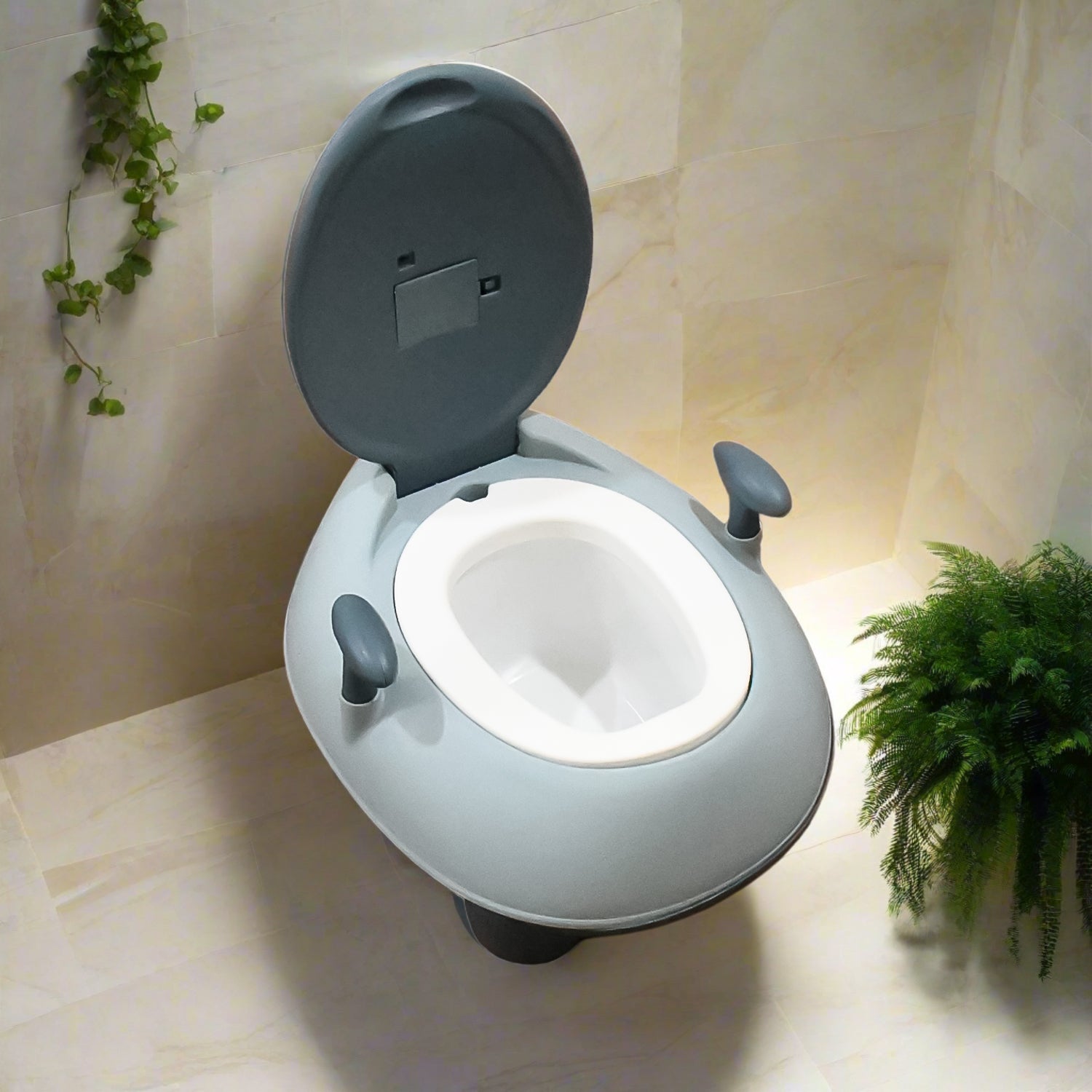 Baby Portable Lighting Music Toilet Baby Potty Training Seat For 1+ Year Child
