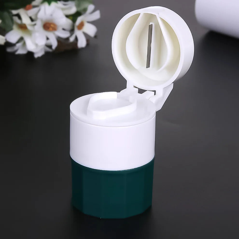 Pill Crusher And Grinder 4 In 1 Pill Crusher