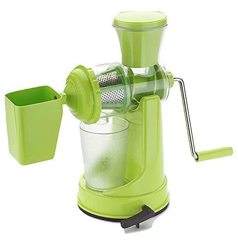 Manual Fruit Vegetable Juicer With Juice Cup And Waste Collector