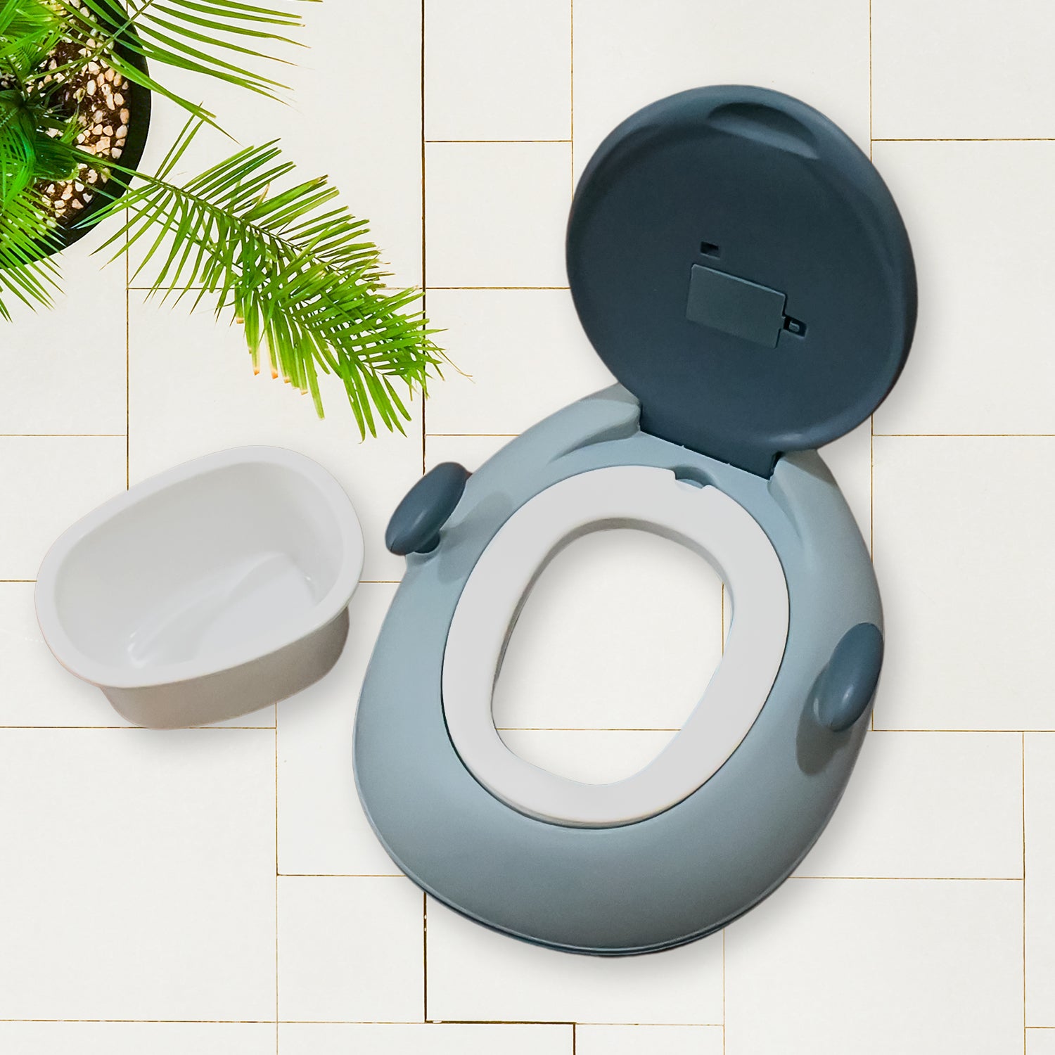 Baby Portable Lighting Music Toilet Baby Potty Training Seat For 1+ Year Child
