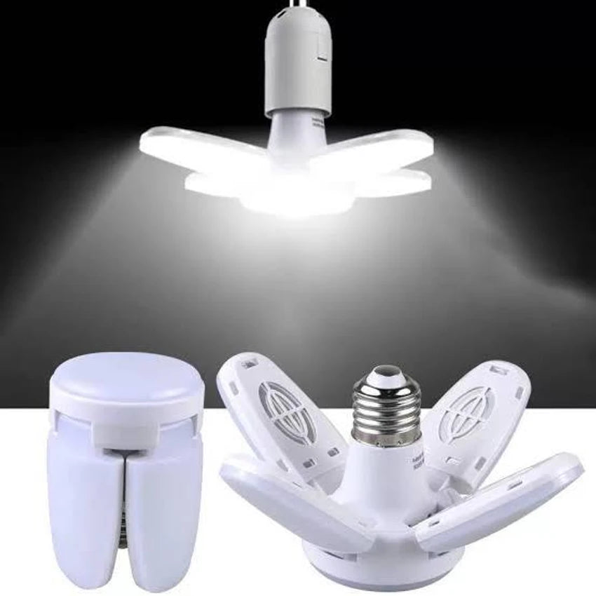 Fan Blade Led Bulb 28v Foldable Led Blade Fan Bulb ( 1 Pc )