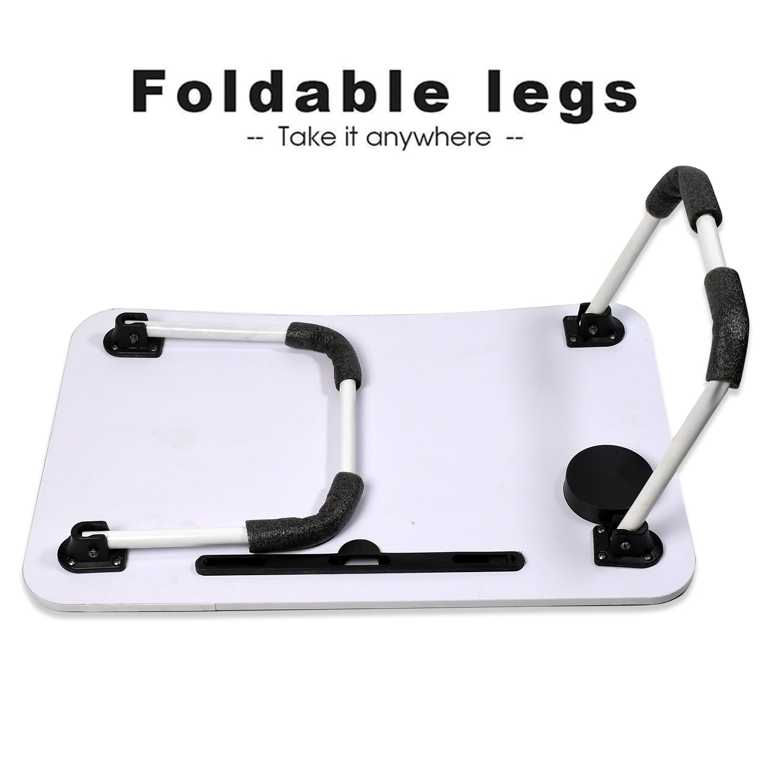 Barbie Design Foldable Bed Study Table With Tablet Slot Cup Holder