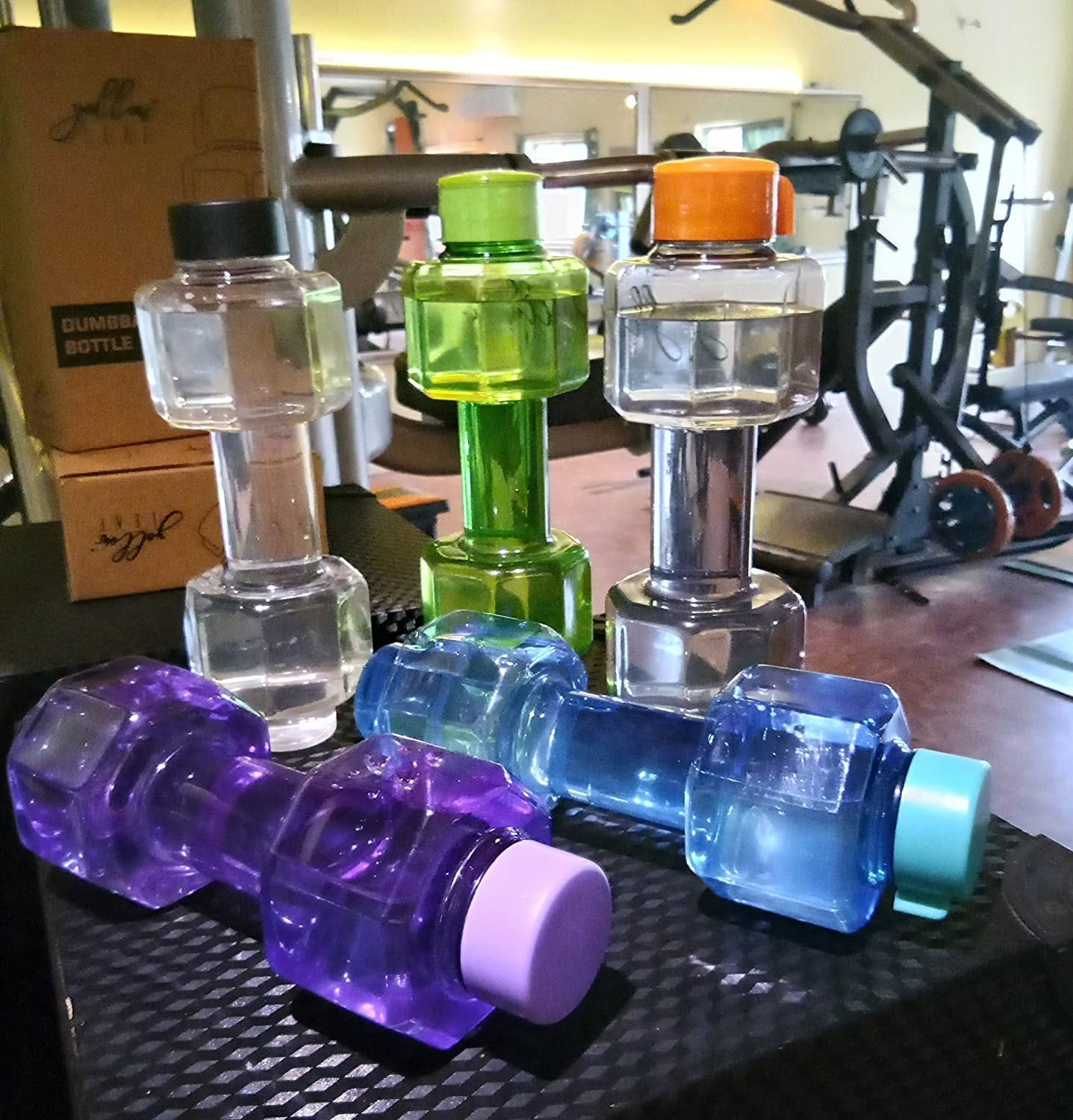 Dumbbell Water Bottle (750 Ml) Gym Water Bottle