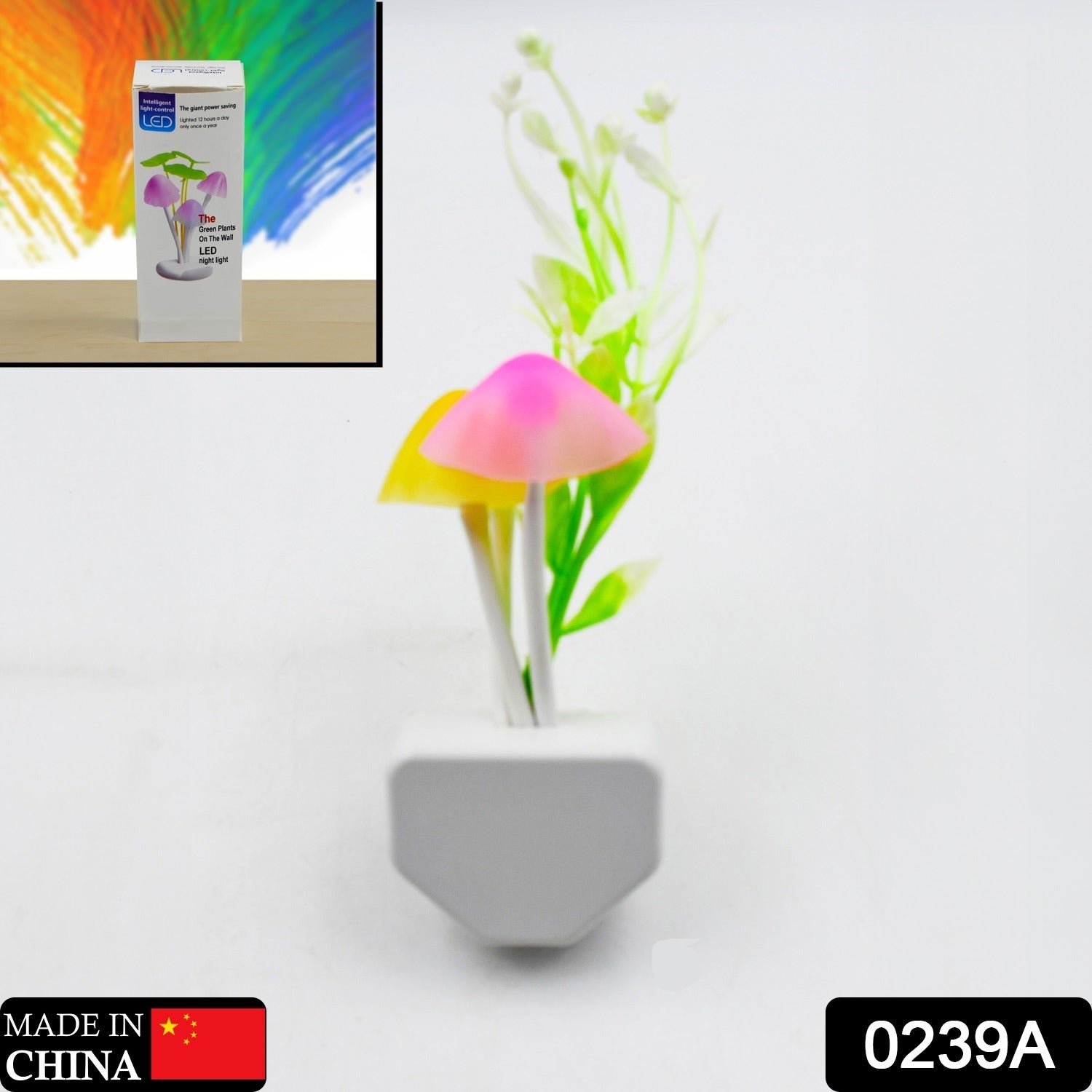 Fancy Color Changing Led Mushroom Night Lamp