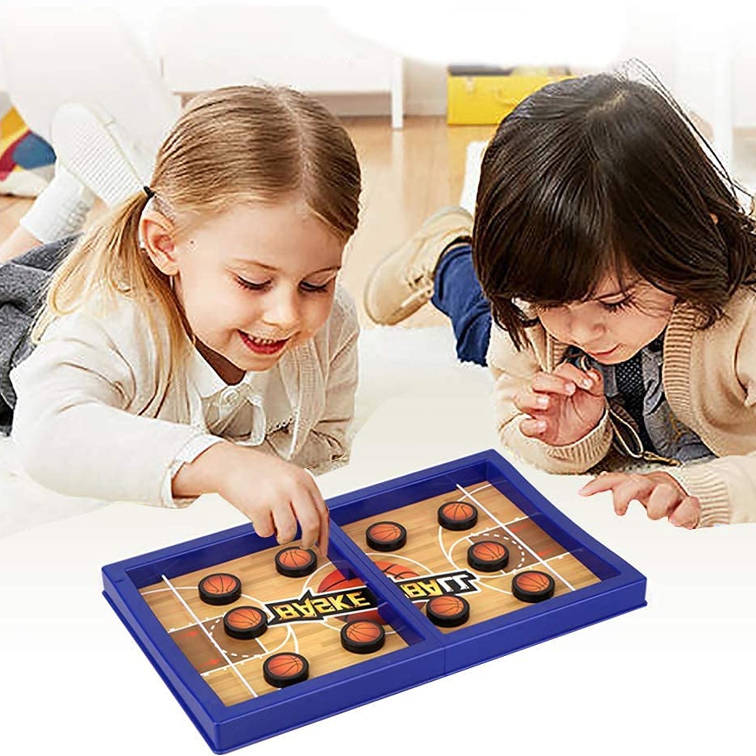 Fast Sling Basketball Puck Game Paced Table Desktop