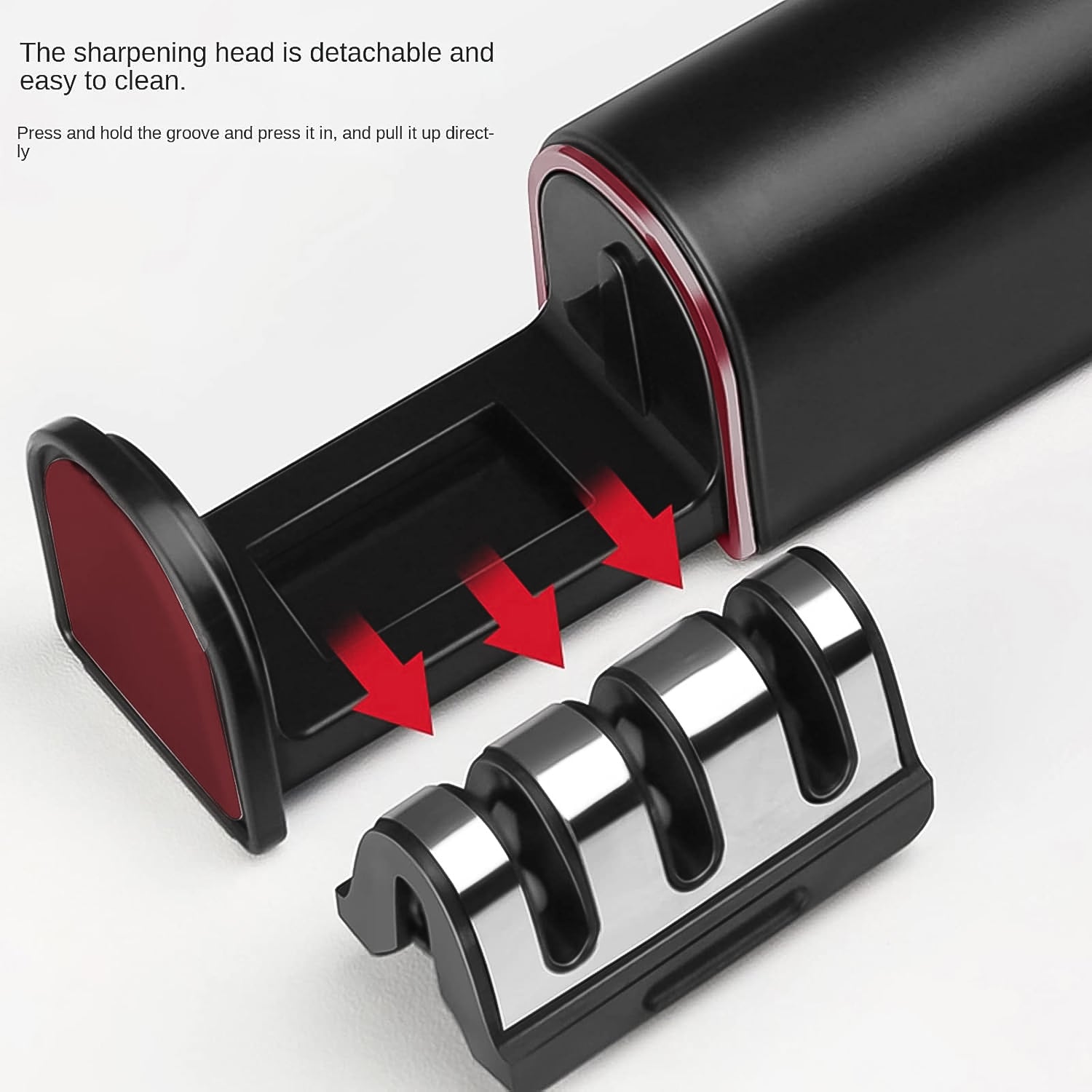 3-stage Knife Sharpener Knife Grinder Three-sided Blade For Both Water (1 Pc)