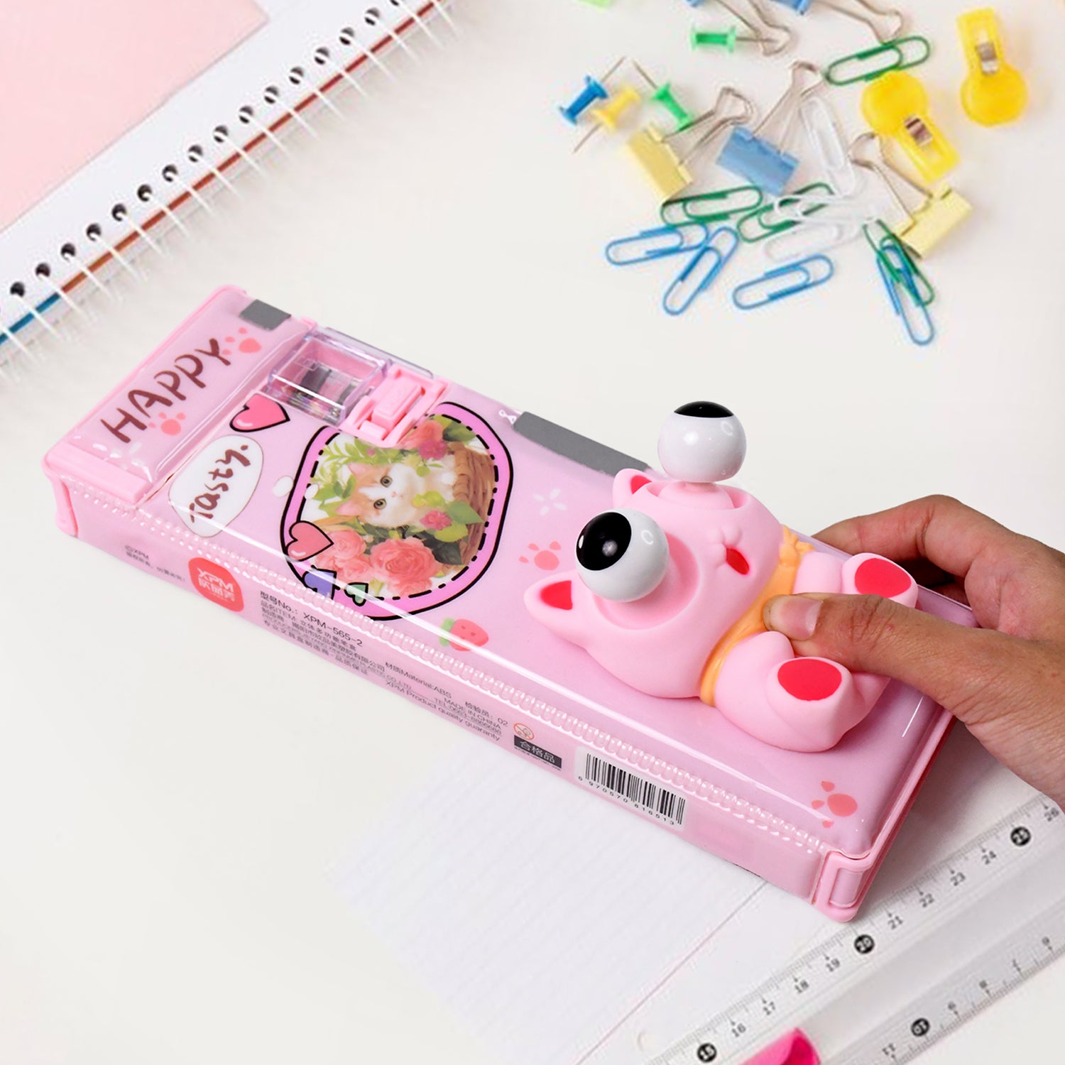 Plastic 3d Compass Box With Decompression Creative Toy (1 Pc)