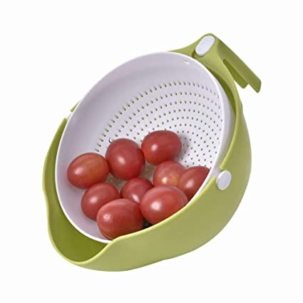 Multi-functional Washing Fruits And Vegetables Bowl Strainer With Handle