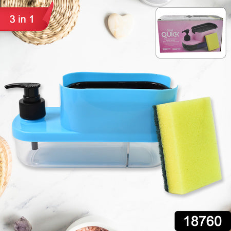 3 In 1 Dishwashing And Handwash Liquid Soap Dispenser