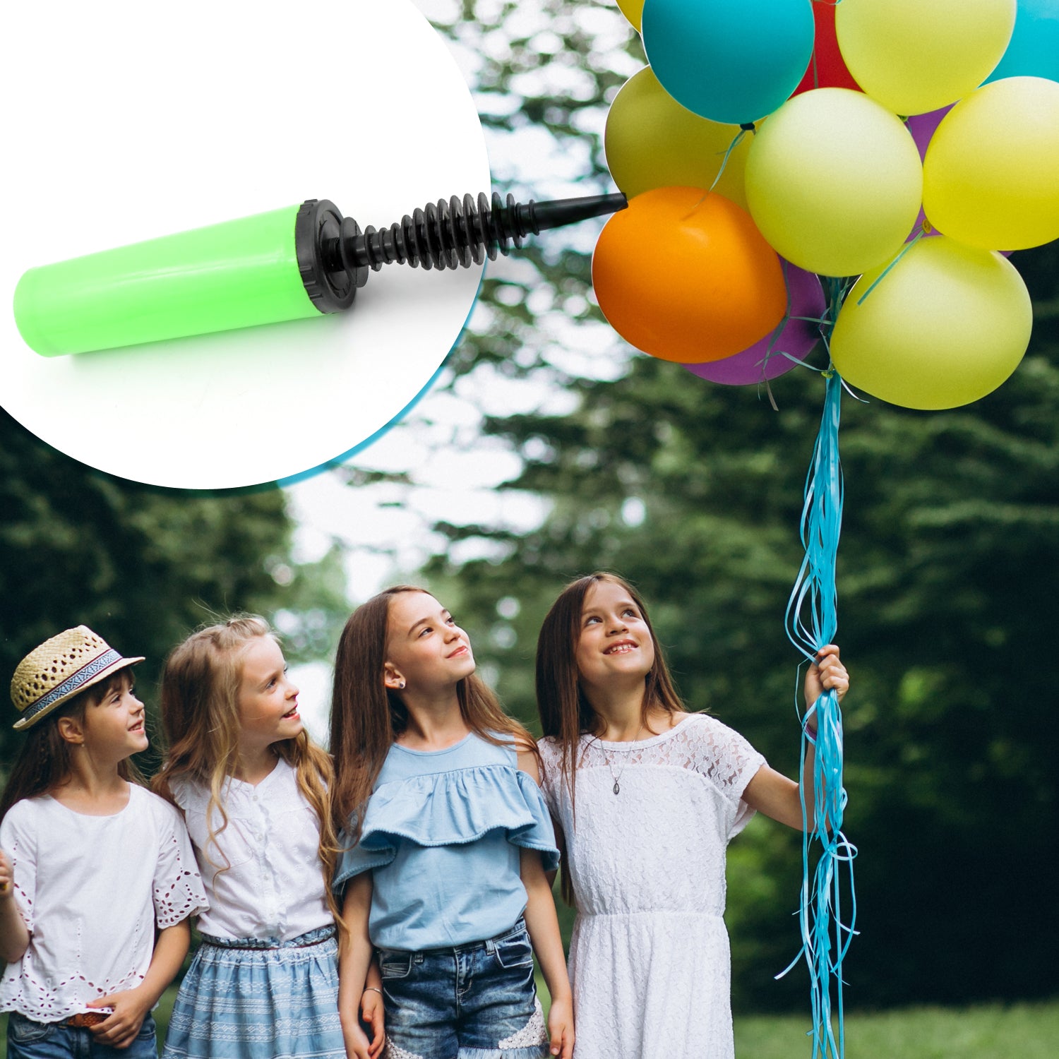 Handy Air Balloon Pumps For Foil Balloons And Inflatable Toys