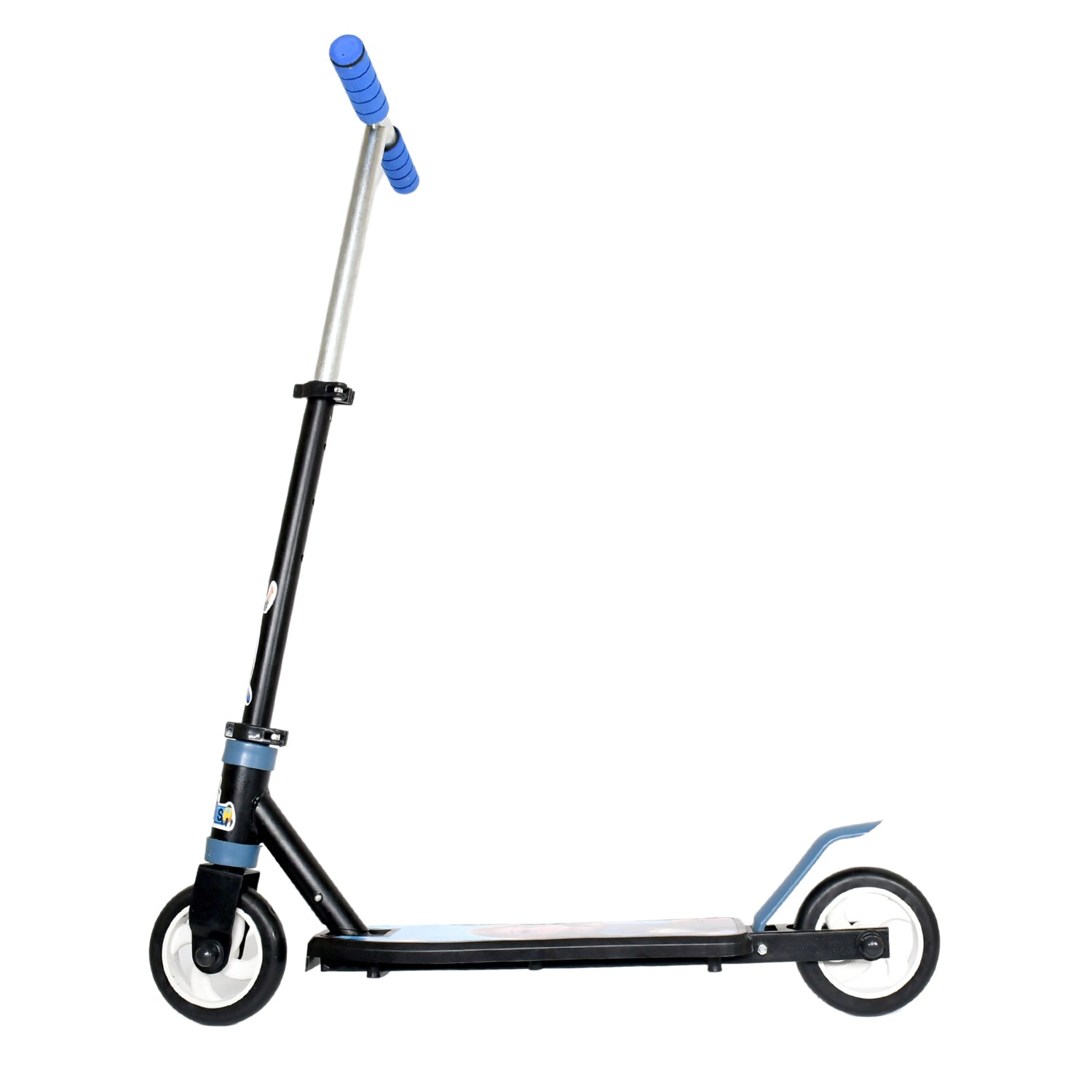 Basic Kids Ride On Leg Push Scooter For Boys And Girls (4 - 8 Years Old Kids) (1 Pc 2 Wheel)