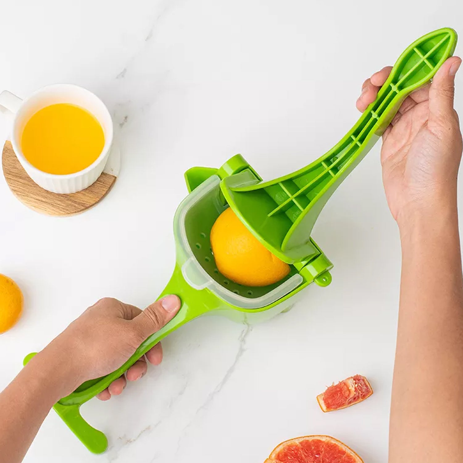 Heavy Duty Juice Press Squeezer With Juicers (Multicoloured)