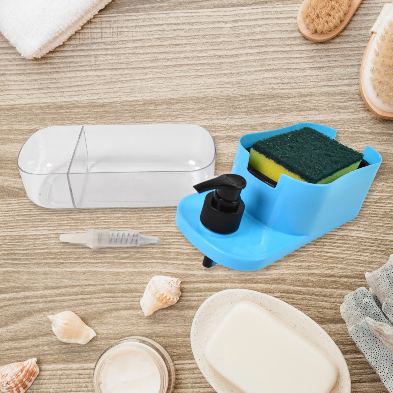 3 In 1 Dishwashing And Handwash Liquid Soap Dispenser