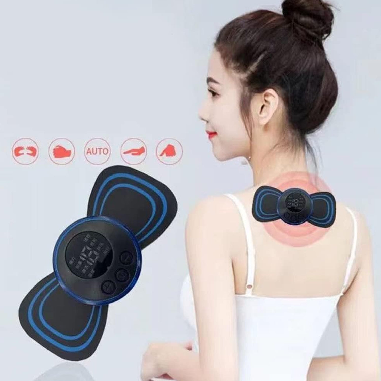 Portable Usb Neck Massager Electric Neck Massager With Cable