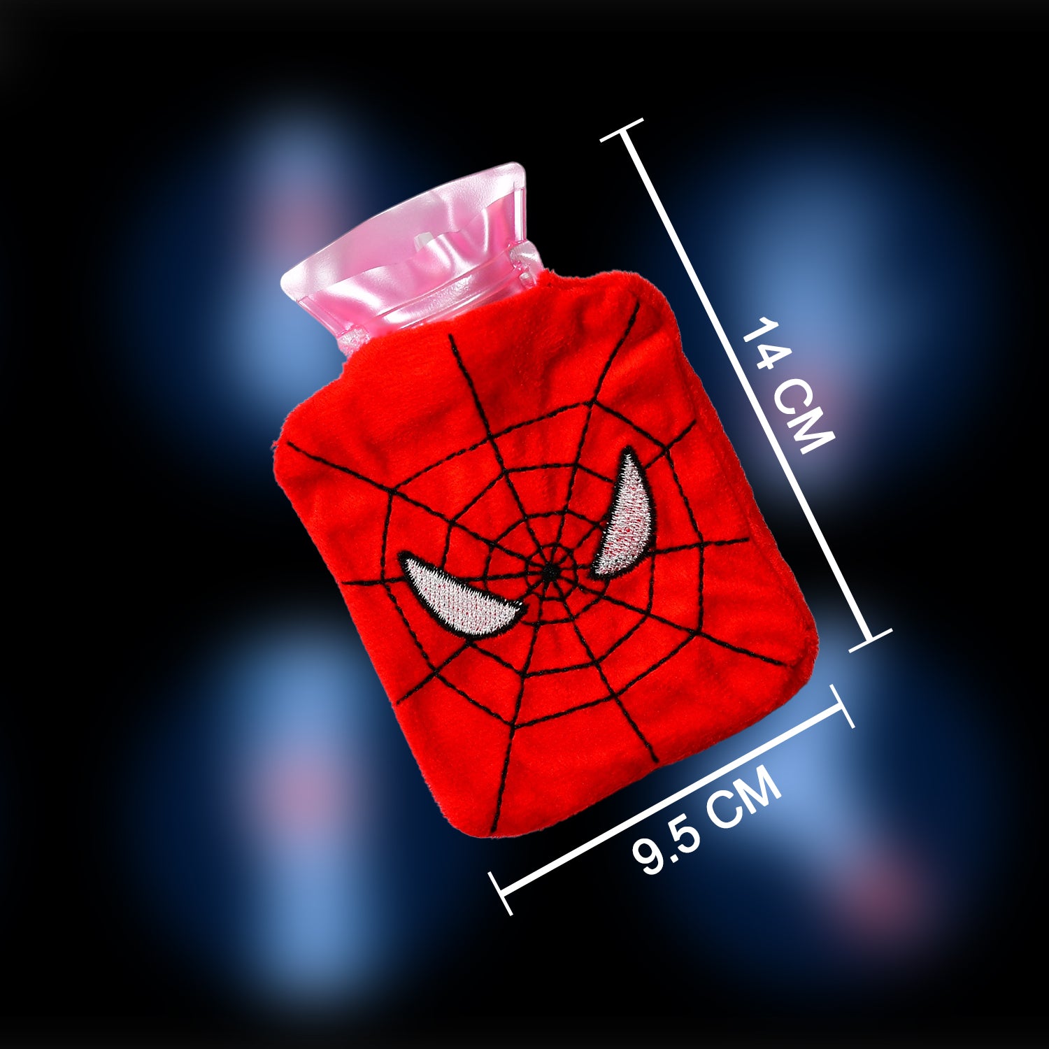 Spiderman Small Hot Water Bag With Cover For Pain Relief