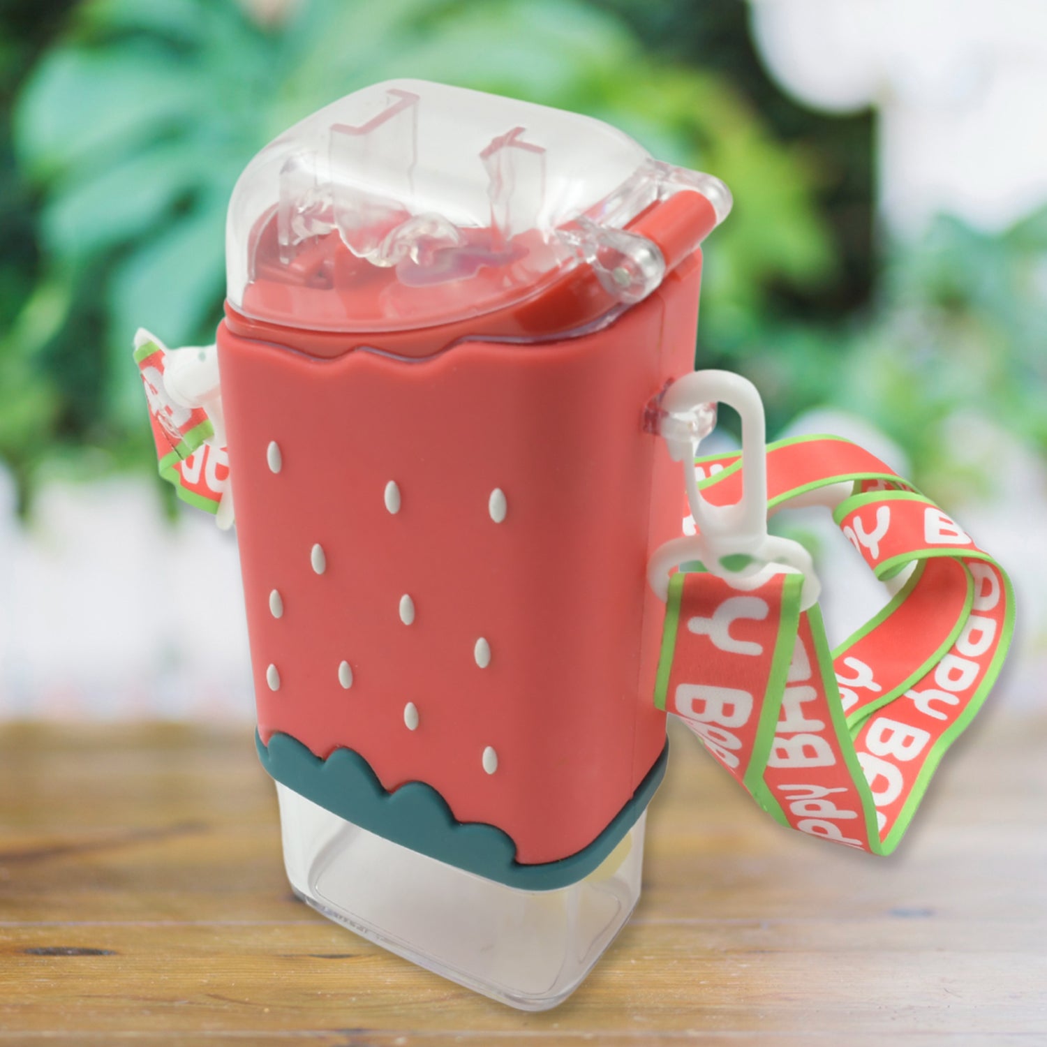 Unique Ice Cream Shape Portable Cute Water Bottle For Kids (300 Ml)