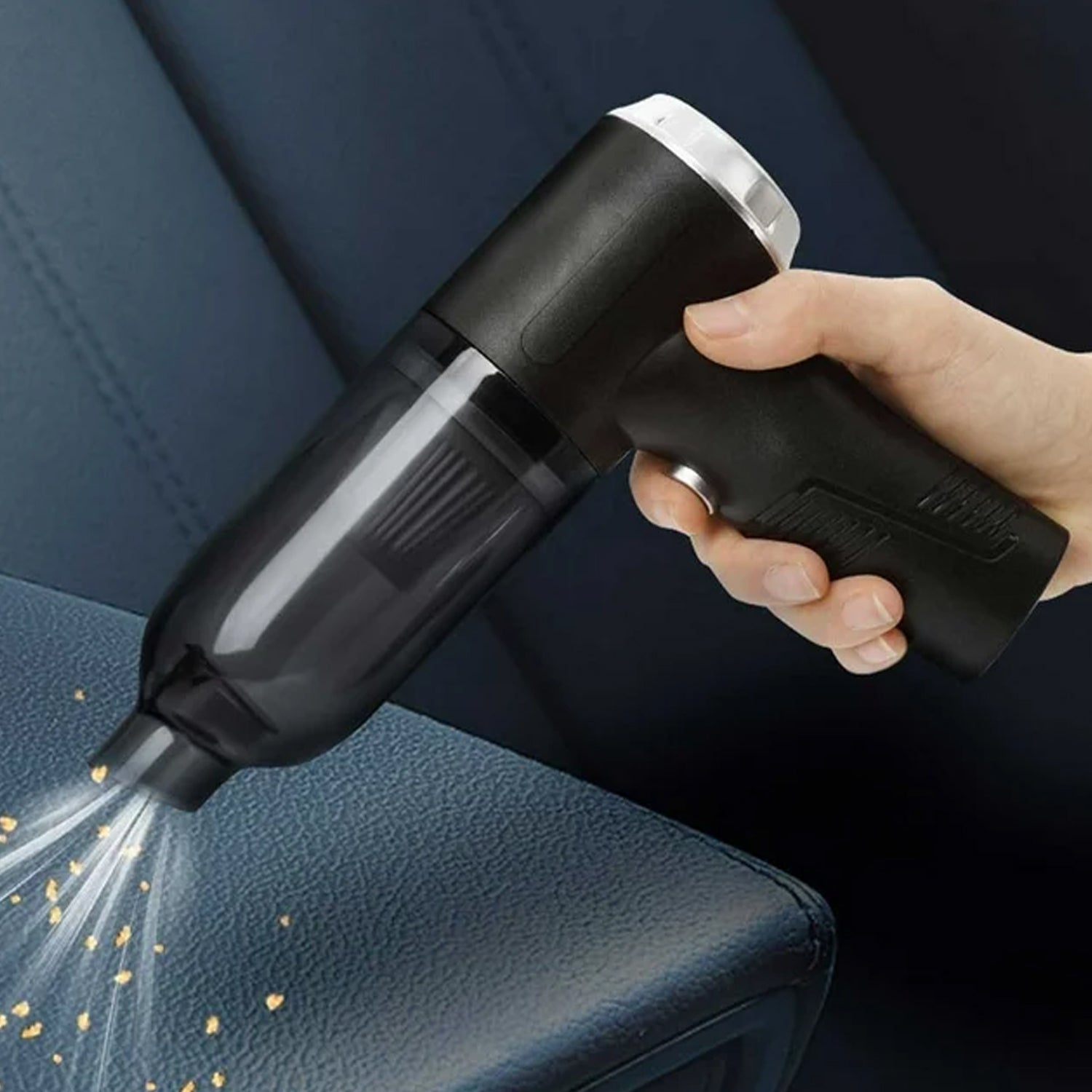 3 In 1 Car Mini Vacuum Cleaner With Blower Wireless Portable Rechargeable