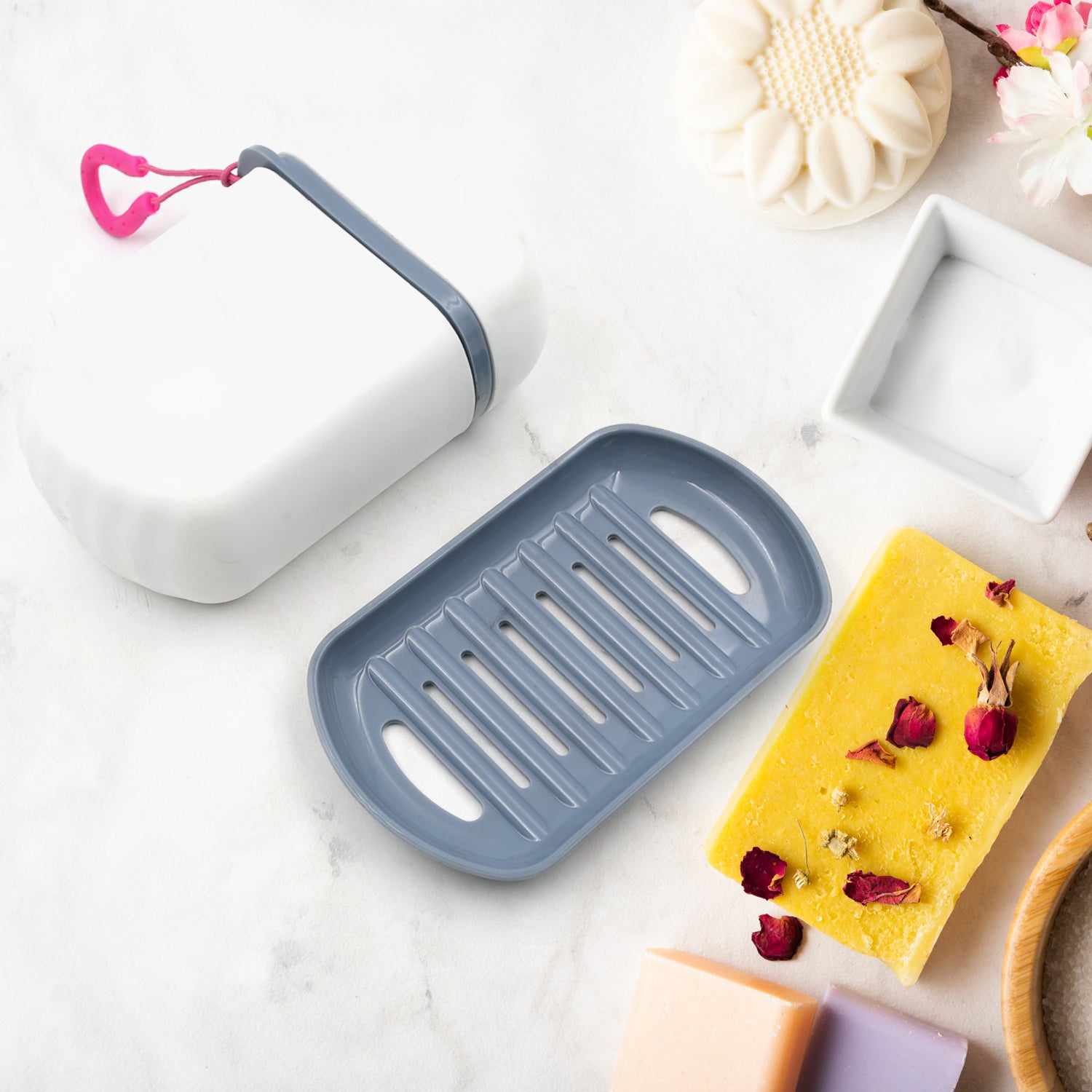 Stylish And Practical Soap Holder For Travel Soap Box (1 Pc)